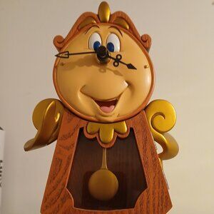 Disney Beauty and the Beast Cogsworth Clock